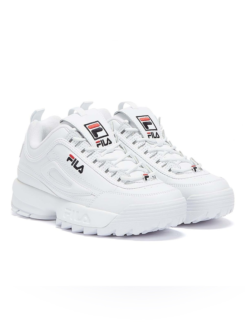 Womens Fila Disruptor 2 Premium Athletic Shoe - White